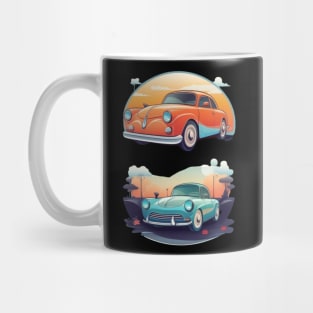 "Sunset Escapade: Cruising into the Horizon's Warm Embrace" Mug